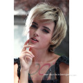 Fashion Lady Blond Short Style Synthetic Hair Wig/Wigs